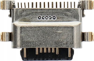 Konektor karikimi micro USB HP 13G1Y, pjesë zëvendësuese, ngjyrë metalike