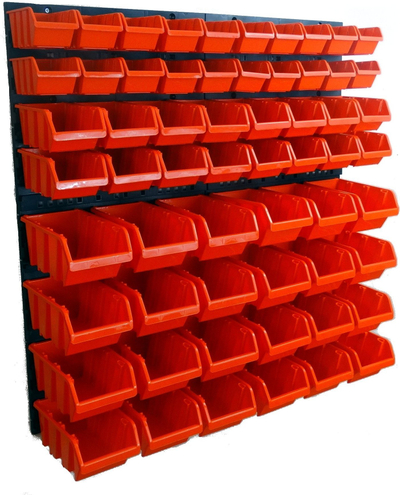 Panel varës për vegla Orderline, 20 enë, 80 x 16.5 x 40 cm