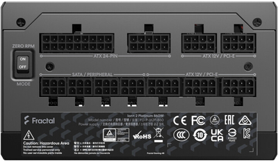 Burim energjie Fractal Design ION + 2 Platinum - 860W