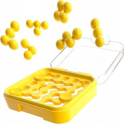 Lojë logjike SmartGames IQ Mini Iuvi Games, portative, puzzle xhepi, shumëngjyrëshe