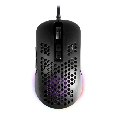 Mouse lojërash Defender Shepard GM-620L, RGB, programues, i zi