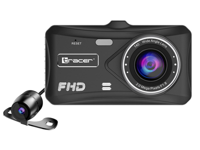 Kamerë makinash Tracer 4TS, Full HD, 140°, e zezë