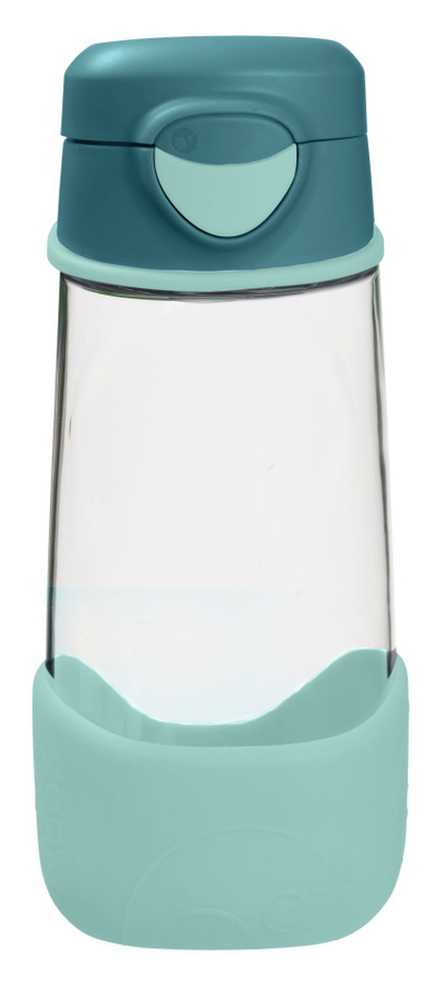 Shishe sportive b.box Tritan, 450ml, për fëmijë, blu dhe jeshile