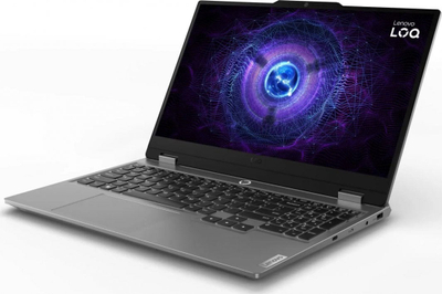 Laptop Lenovo LOQ 15IAX9, 15", Intel Core i5-12450HX, 32GB RAM, 512GB SSD, NVIDIA GeForce RTX 4050