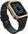 Rrip me kasë për Apple Watch 41/40/38 mm, sportiv TPU, ari e zezë
