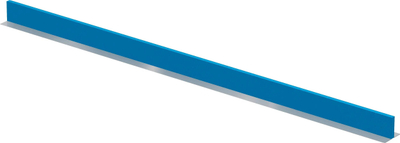 Profil zgjerues Uponor Minitec, 1.3 m, 40x10 mm, i bardhë