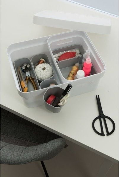 Organizues sirtari Curver Infinity XL, plastikë, gri e çelët