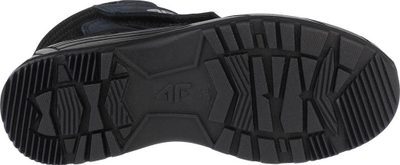 Çizme dimri për kalamaj 4F HJZ21-JOBMW252, NeoDry, mbyllje me shirit, blu navy