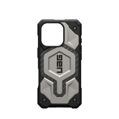 Маска за телефон UAG Monarch Pro со MagSafe за iPhone 16 Pro, титаниум