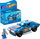 Set ndërtimi MEGA Hot Wheels 64 Corvette Grand Sport, 88 copa, me figurë shoferi, blu