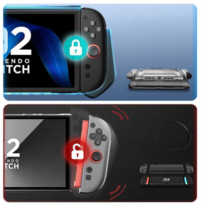 Mbulesë Supcase Blade për Nintendo Switch 2, hibrid, rezistente, e zezë