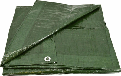 Shtrojë e gomuar AWTools 600x800cm, 90 g/m2, e gjelbër