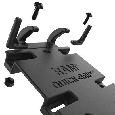 Mbajtës telefoni për biçikletë RAM Mounts Quick-Grip RAM-HOL-PD4-238AU, me sustë, rregullueshëm, i zi