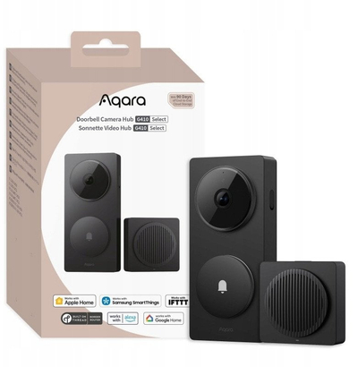Kamerë zile Aqara Camera Hub G4, video 2K, Wi‑Fi, e zezë