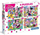 Puzzle Clementoni 2 x 20+2 x 60 elemente (07615), shumëngjyrëshe