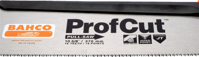 Sharrë dore Bahco ProfCut PC11-19-PS, 280mm, 19 TPI, portokalli e zezë