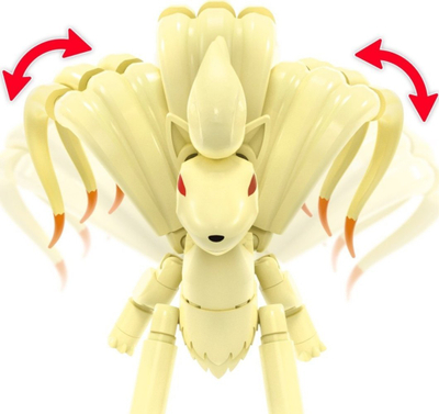 Set ndërtimi MEGA Pokémon Vulpix Evolution, 145 pjesë, me 2 figura të lëvizshme