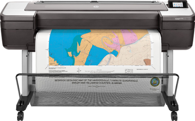 Плотер HP DesignJet T1700 44", Adobe PDF, бел
