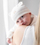Set rrobash për bebe Fehn Baby Starter Set FehnNatur, pambuk organik 100%, bodi edhe kapuç, bezhë