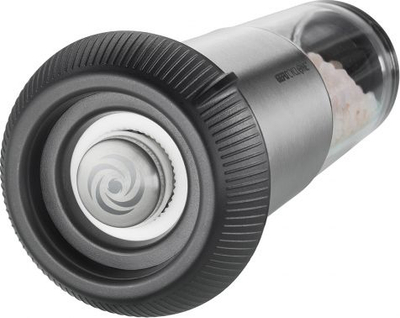 Mulli për erëza Gefu X-PLOSION L, çelik inox, rregullim 16 nivele, gri