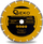 Disk prerës me diamant GEKO, i segmentuar, 230x22.2mm