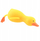 Lodër antistres Squishy rosë, sensorike, 15 cm, e verdhë