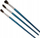 Set furçash të rrumbullakëta për pikturë ROUND BRUSH, madhësitë 8 10 12, 3 copë
