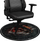 Tapet mbrojtës për karrige Genesis Tellur 400 Round Lava, 100cm, rrethor, shumëngjyrësh