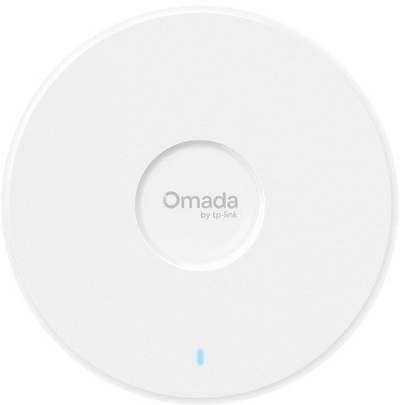 Access Point Wi‑Fi 7 TP-Link Omada EAP787, три-банд, PoE, бел