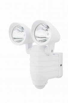 Prozhektor muror REV LED Double Spotlight, sensor lëvizjeje, i bardhë