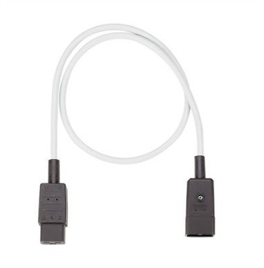 Кабел продолжен Bachmann H05VV-F3G1.5, 1m, IEC C20 во C19, сив