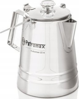 Ibrik perkolator Petromax, inoks, 2.1L, ngjyrë argjendi