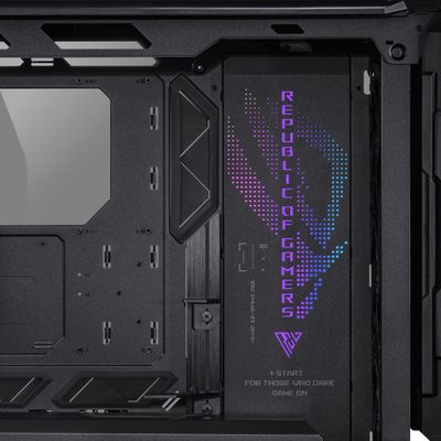 Kasa PC Asus ROG Hyperion GR701 BTF Edition, ATX full tower, xham i temperuar, e zezë
