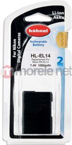 Bатерија за фотоапарат Hahnel HL-EL14A, литиум-јонска, замена за Nikon EN-EL14