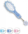 Мини четка за коса Top Choice 63343, со метални иглички, микс бои