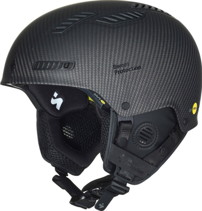 Кацига за скијање Sweet Protection Grimnir 2VI MIPS, јаглеродни влакна, црна
