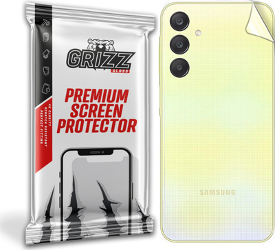 Folie mbrojtëse Grizz SatinSkin për Samsung Galaxy A25, pjesa mbrapa, transparente