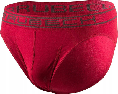 Tanga për burra Brubeck BE00290A Comfort Cotton, pa qepje, madhësia XL, e kuqe e errët