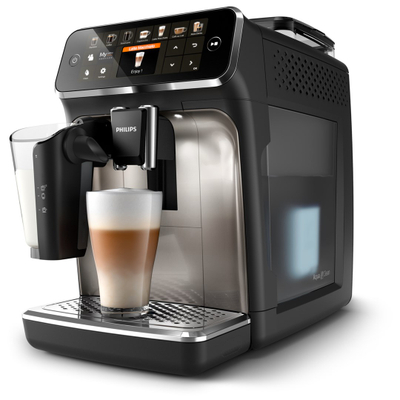 Makinë për kafe Philips EP5447/90 Fully-auto Espresso, 1.8 L, e zezë krom