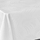 Mbulesë tavoline Douceur d’Intérieur White Jacquard Plumette, 140x240 cm, poliestër, e bardhë