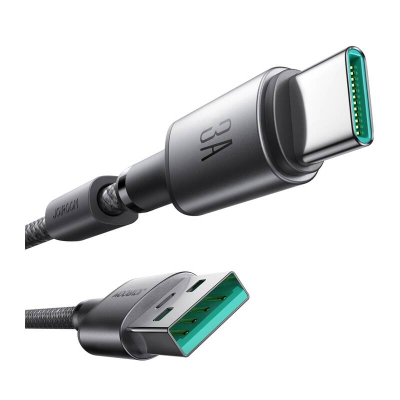 Kabllo karikimi Joyroom S-A50 Unlimited Series, USB-A në USB-C, 3A, 1.2m, gri