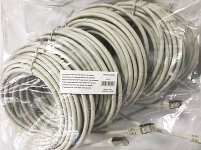Kabllo rrjeti Equip Platinum, Cat.6A S/FTP, 10m, gri set 5 copë