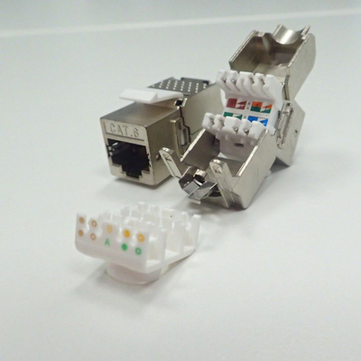 Modul NetRack Keyston Jack 1xRJ45 8p8c, cat. 6A FTP, i zi