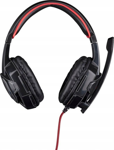 Kufje gaming No Fear Headphones, 40mm, LED, të kuqe
