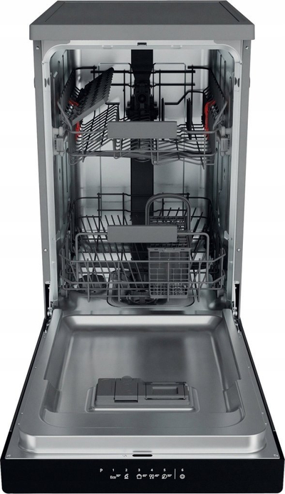 Lavastovilje Whirlpool WSFC 3M27 X, 45 cm, 10 sete, inoks