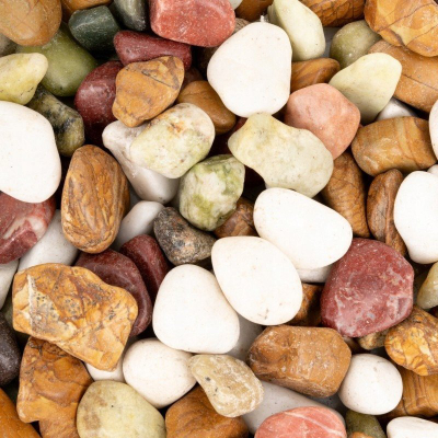 Gurë zbukurimi TerraNatura Multicolor Pebble, 10–20 mm, 5 kg, shumëngjyrësh