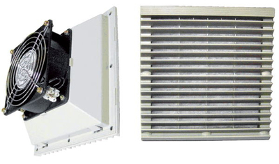 Ventilator për panele ERGOM WRF 55/230, 55 m³/h, 230V AC, gri RAL 7035