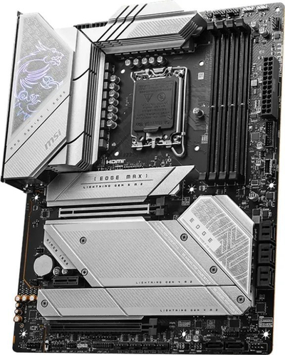 Pllakë amë MSI MPG Z790 EDGE TI MAX WIFI, ATX, LGA 1700, argjendi