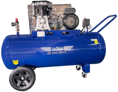 Kompresor ajri Adler AD400-150-3, 150L, 230V, i kuq
