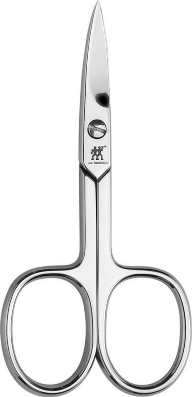 Set manikyri Zwilling Push-Button Case, 5 pjesë, lëkurë, i kuq